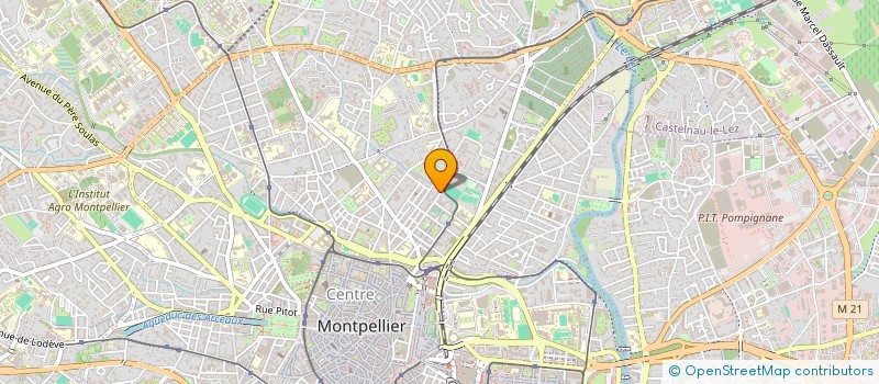 localisation de l'entreprise MADAME AMELIE ROUSIC à MONTPELLIER
