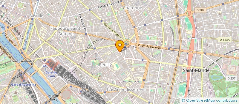 localisation de l'entreprise MADAME AMELIE SABINET  PARIS