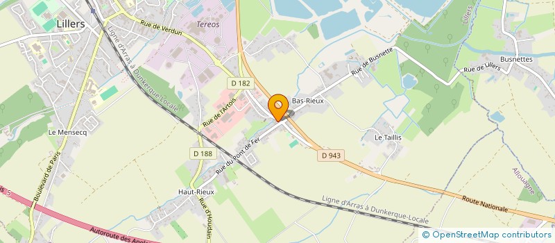 localisation de l'entreprise MADAME AMELIE SAILLY  LILLERS