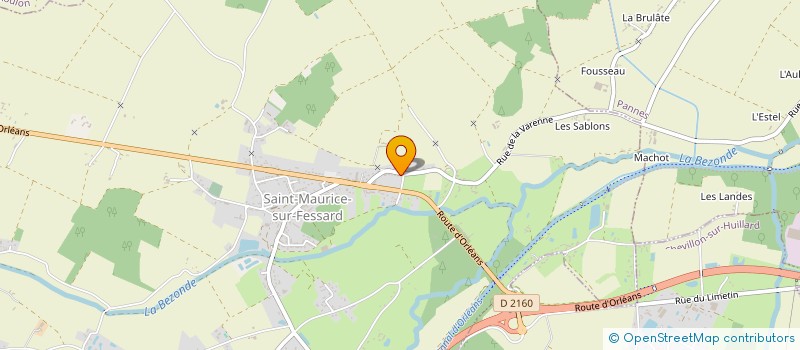 localisation de l'entreprise MADAME AMELIE SALLE à SAINT-MAURICE-SUR-FESSARD