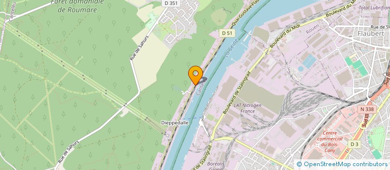 localisation de l'entreprise MADAME AMELIE SAMSON  CANTELEU