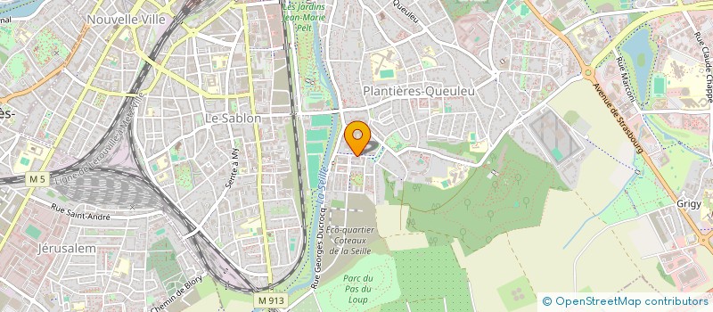 localisation de l'entreprise MADAME AMELIE SCHOENDORF  METZ