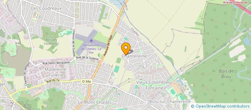 localisation de l'entreprise MADAME AMELIE SCHWENDIMANN  CHELLES