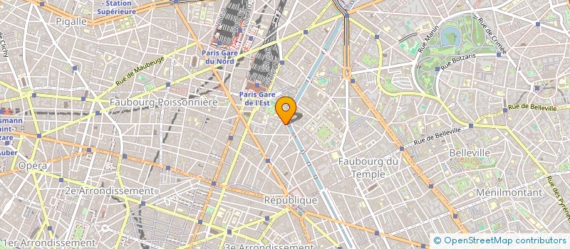 localisation de l'entreprise MADAME AMELIE SELLIER à PARIS