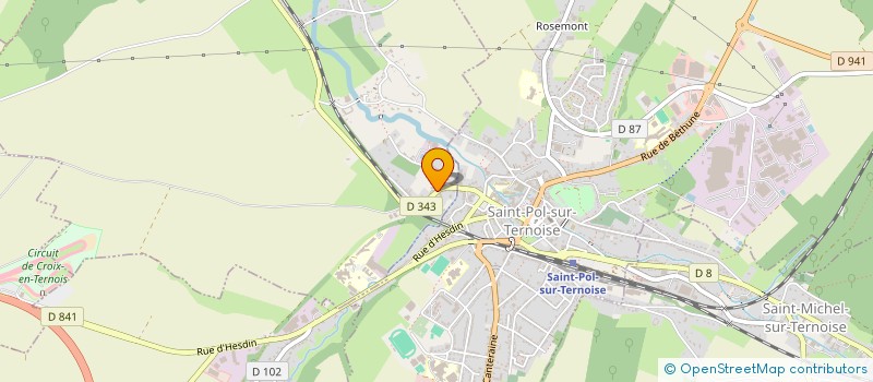 localisation de l'entreprise MADAME AMELIE SERGEUR à GAUCHIN-VERLOINGT