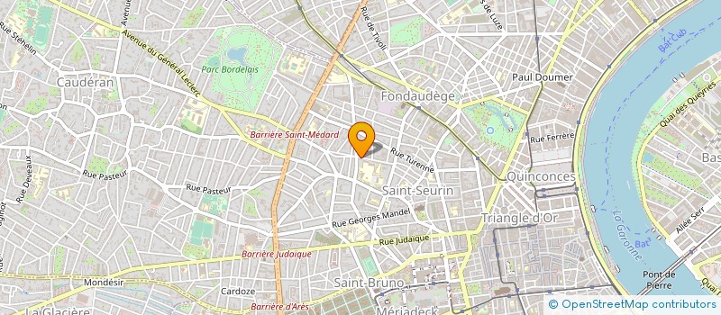 localisation de l'entreprise MADAME AMELIE SERRE à BORDEAUX