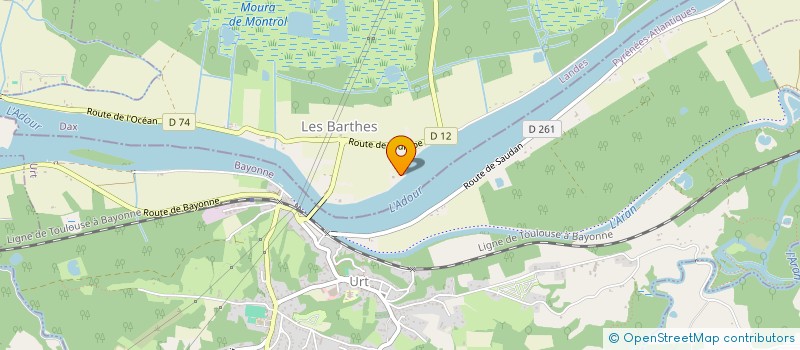 localisation de l'entreprise MADAME AMELIE SILLIEN  TARNOS