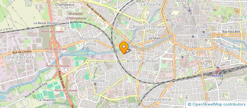 localisation de l'entreprise MADAME AMELIE SIMON  RENNES