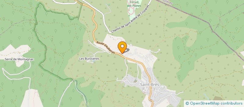 localisation de l'entreprise MADAME AMELIE SKICA  SAINT-BRES