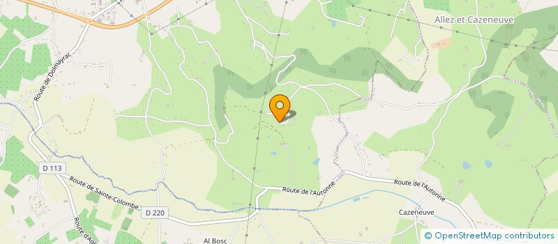 localisation de l'entreprise MADAME AMELIE SOBCZAK  SAINTE-LIVRADE-SUR-LOT