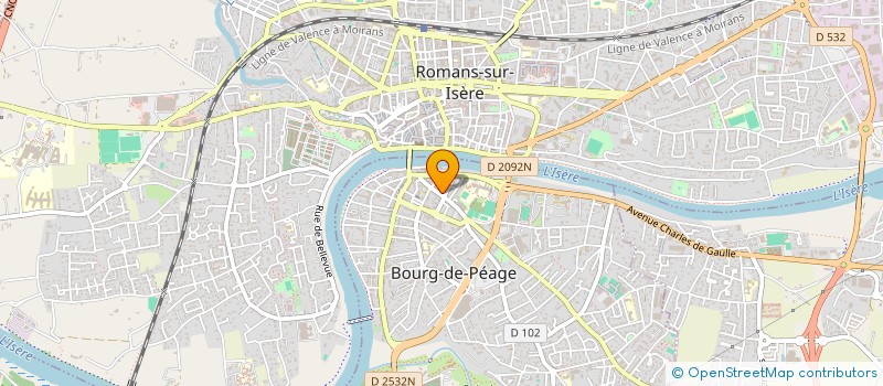 localisation de l'entreprise MADAME AMELIE SOUILLAR  BOURG-DE-PEAGE