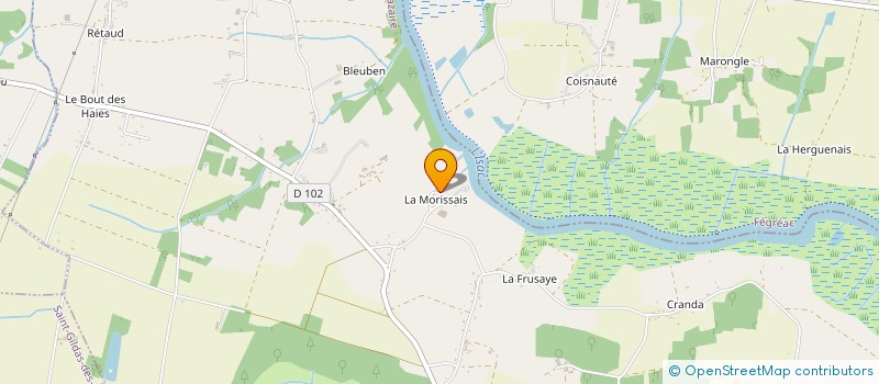 localisation de l'entreprise MADAME AMELIE STEPHANT  GUENROUET