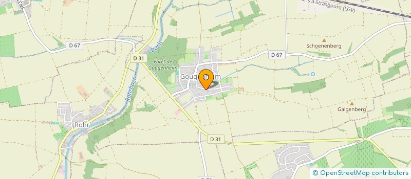 localisation de l'entreprise MADAME AMELIE STIEGLER  GOUGENHEIM