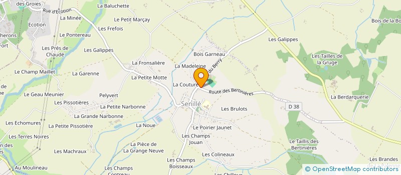 localisation de l'entreprise MADAME AMELIE TABUTEAU  NAINTRE