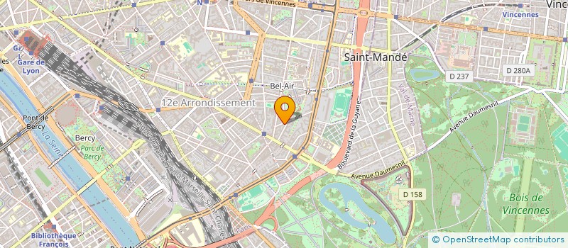 localisation de l'entreprise MADAME AMELIE TADDEO  PARIS