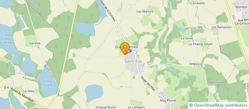 localisation de l'entreprise MADAME AMELIE TAMBOURA  SAINT-ELOI