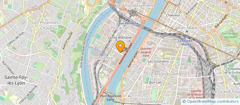 localisation de l'entreprise MADAME AMELIE TESTU  LYON