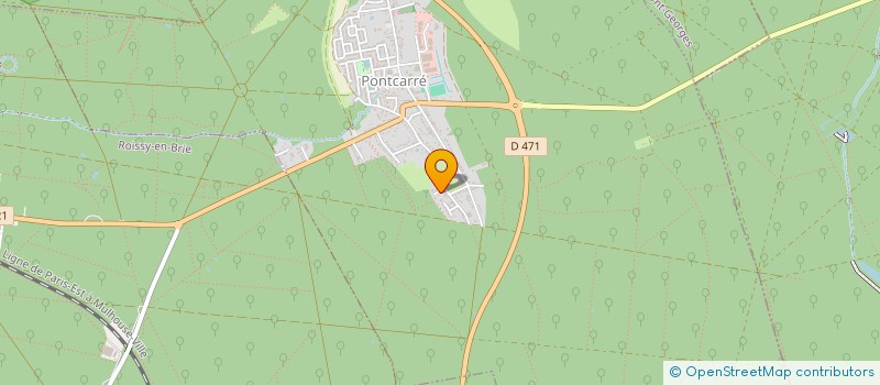 localisation de l'entreprise MADAME AMELIE THIBAULT  PONTCARRE