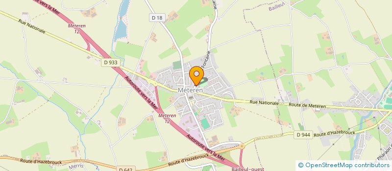 localisation de l'entreprise MADAME AMELIE TIMMERMAN  METEREN