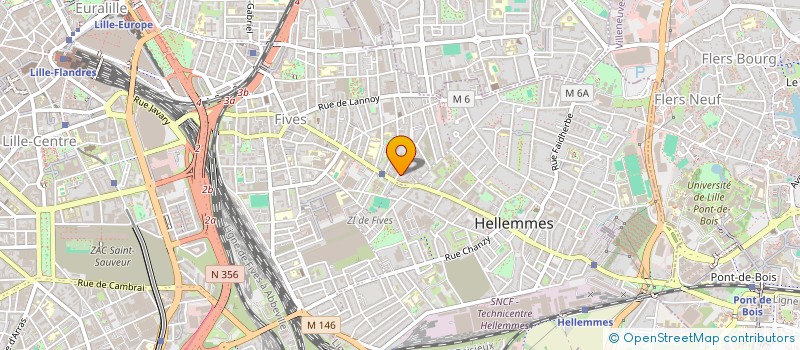 localisation de l'entreprise MADAME AMELIE TRIBOUILLOY à LILLE