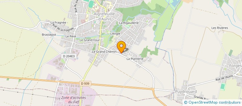 localisation de l'entreprise MADAME AMELIE VALLEGEAS  AIGREFEUILLE-D'AUNIS