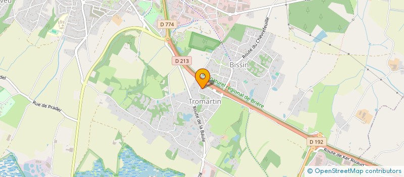 localisation de l'entreprise MADAME AMELIE VAN DEN BROUCKE  GUERANDE