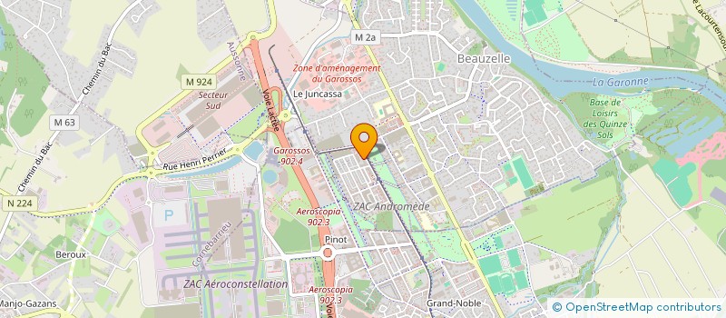 localisation de l'entreprise MADAME AMELIE VASQUES CORREIA  BEAUZELLE