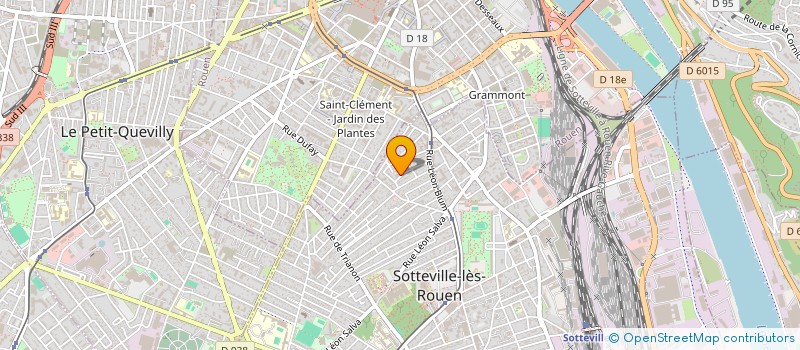 localisation de l'entreprise MADAME AMELIE VASSEUR  SOTTEVILLE-LES-ROUEN