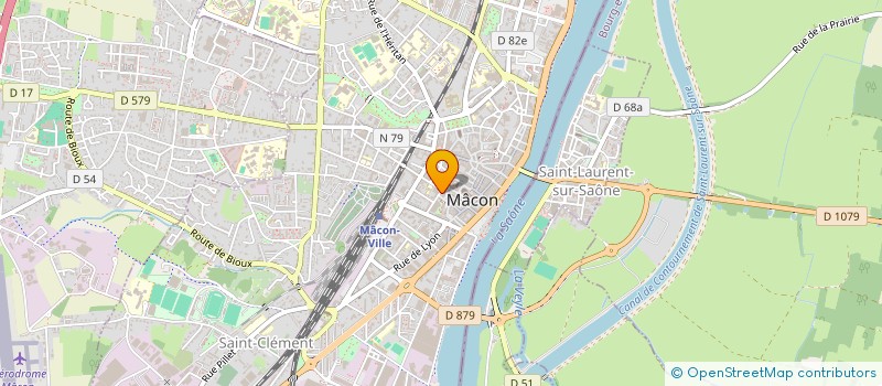 localisation de l'entreprise MADAME AMELIE VEAUX à MACON