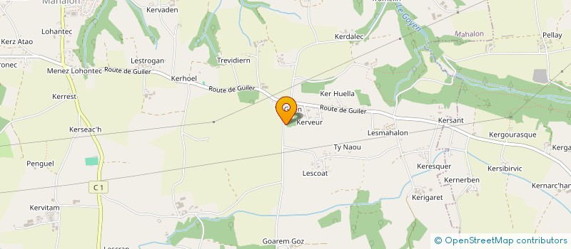 localisation de l'entreprise MADAME AMELIE VIGOUROUX  MAHALON