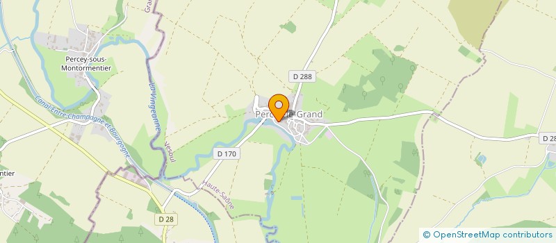 localisation de l'entreprise MADAME AMELIE VILLEMIN  PERCEY-LE-GRAND