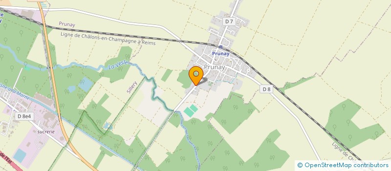 localisation de l'entreprise MADAME AMELIE VIQUIERT  PRUNAY