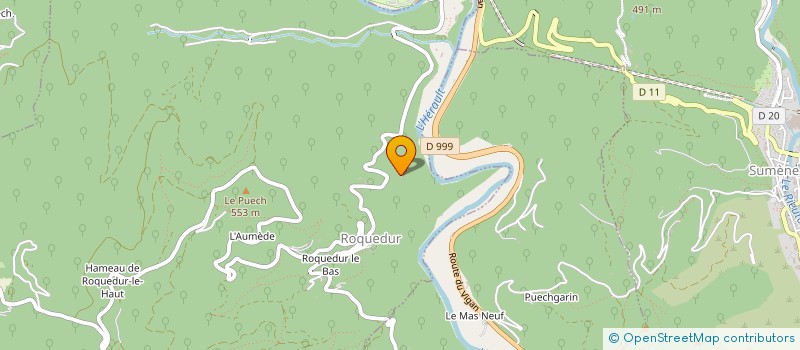 localisation de l'entreprise MADAME AMELIE VITTET  ROQUEDUR