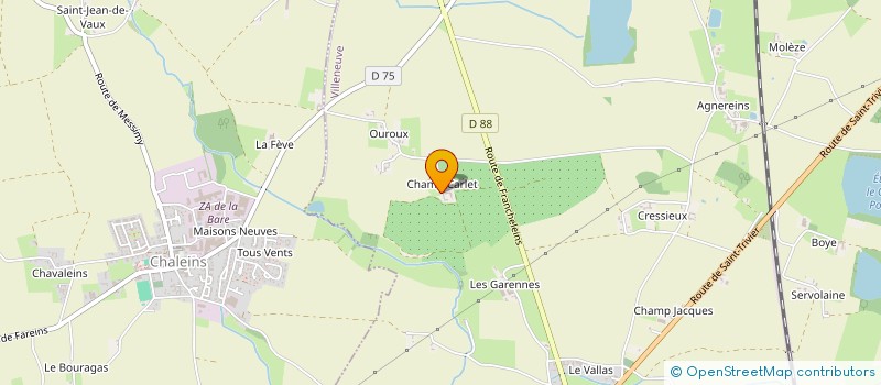 localisation de l'entreprise MADAME AMELIE VIVIER  VILLENEUVE