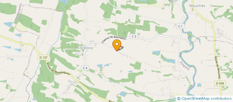 localisation de l'entreprise MADAME AMELIE VLAMYNCK  ESTIPOUY