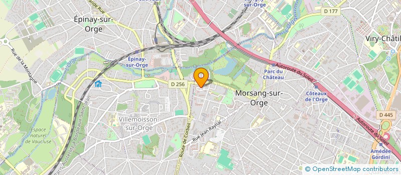 localisation de l'entreprise MADAME AMELIE VOISE à MORSANG-SUR-ORGE