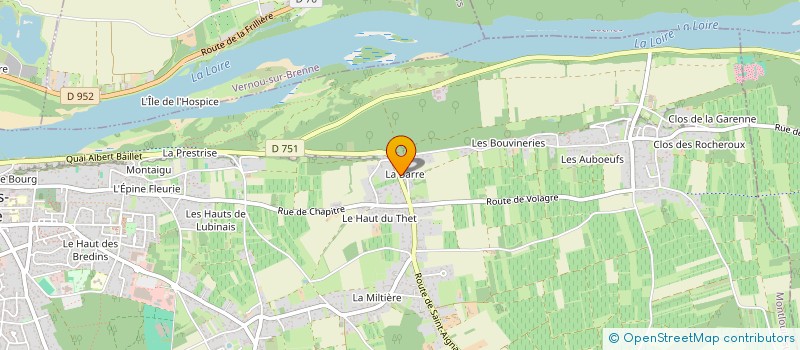 localisation de l'entreprise MADAME AMELIE VOISIN  MONTLOUIS-SUR-LOIRE