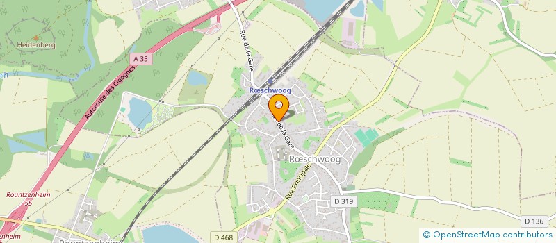 localisation de l'entreprise MADAME AMELIE WAGNER  RSCHWOOG