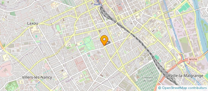 localisation de l'entreprise MADAME AMELIE WISS  NANCY