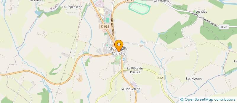 localisation de l'entreprise MADAME AMELIE ZEYMES à MOULINS-LA-MARCHE