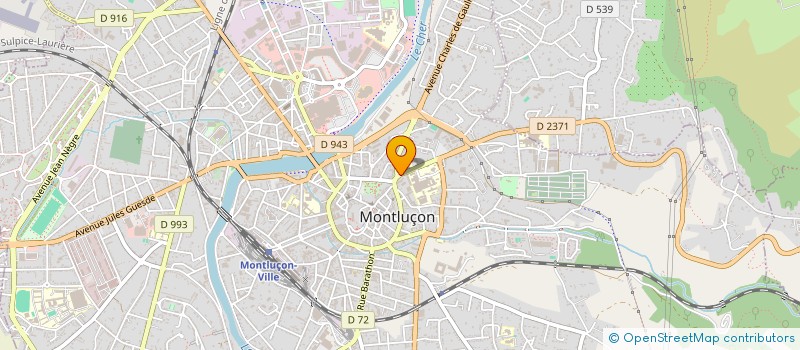 localisation de l'entreprise MADAME AMELINA GASNON à MONTLUCON