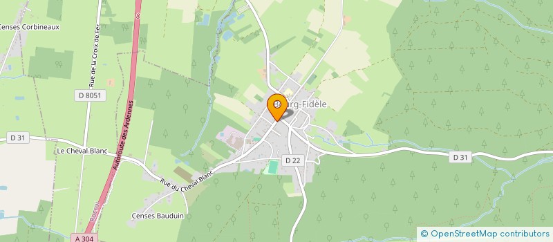 localisation de l'entreprise MADAME AMELINE ANDRY  BOURG-FIDELE