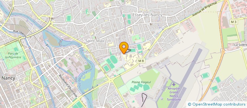 localisation de l'entreprise MADAME AMELINE BAUDRY  TOMBLAINE