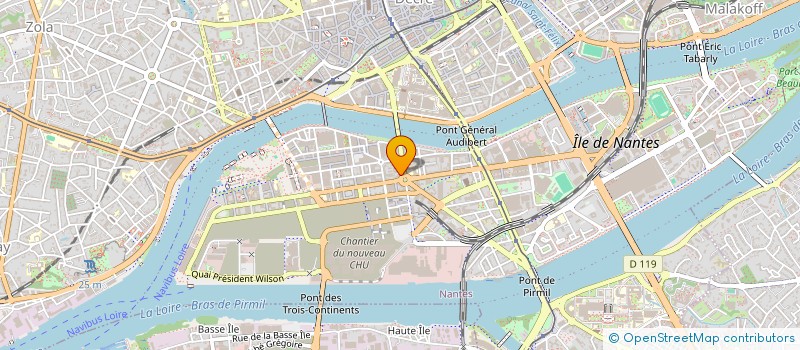 localisation de l'entreprise MADAME AMELINE BECAN  NANTES