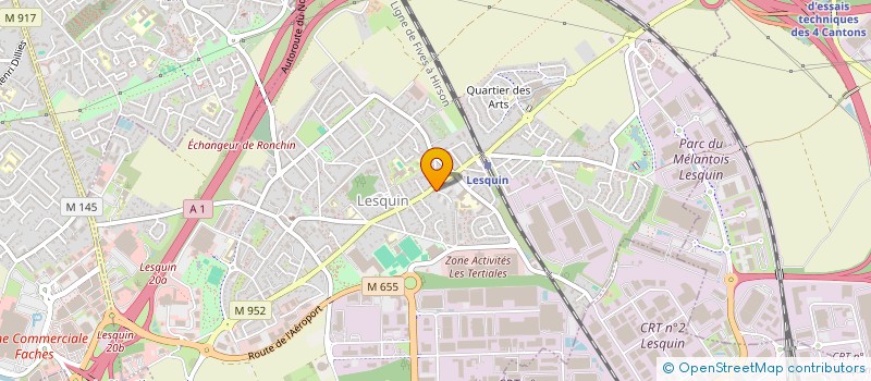 localisation de l'entreprise MADAME AMELINE BOUILLET à LESQUIN