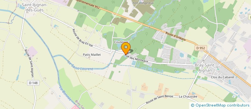 localisation de l'entreprise MADAME AMELINE CELISSE à BRAY-SAINT-AIGNAN