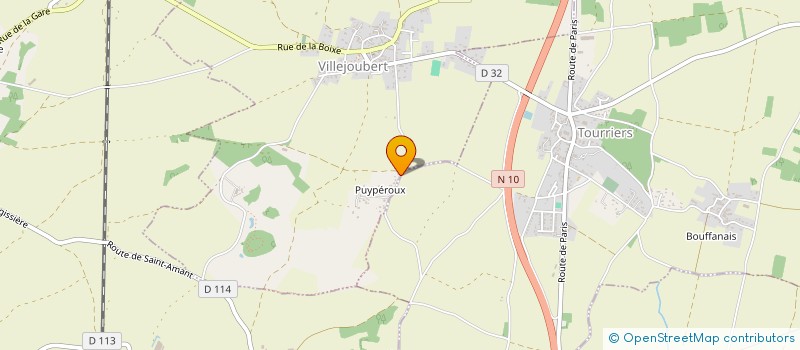 localisation de l'entreprise MADAME AMELINE CORNEILLET  VILLEJOUBERT