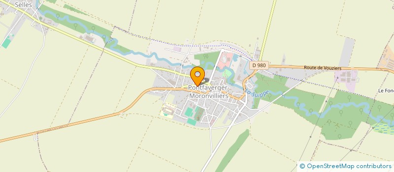 localisation de l'entreprise MADAME AMELINE MELLET  PONTFAVERGER-MORONVILLIERS