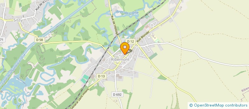 localisation de l'entreprise MADAME AMELINE MULLOT  ITANCOURT