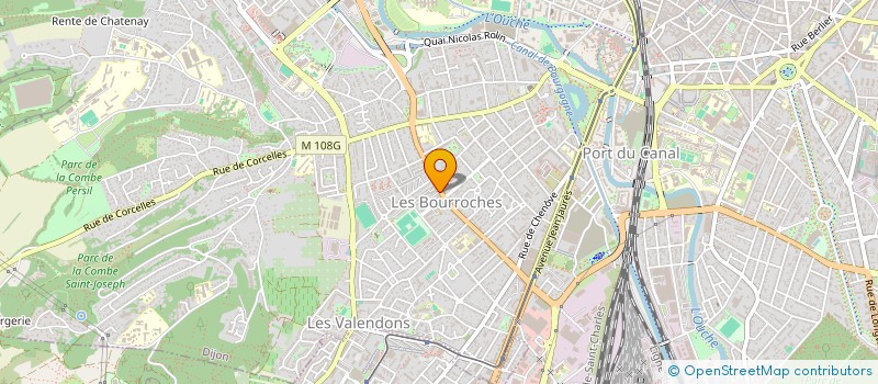 localisation de l'entreprise MADAME AMELINE RENAUD  DIJON